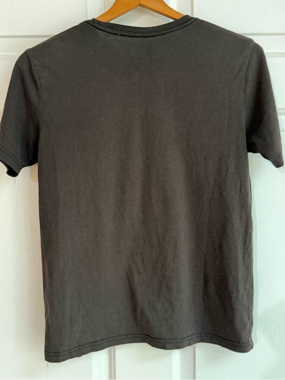 Vintage Black Pac-Man Graphic Tee with Colorful Ghosts - Picture 3 of 4
